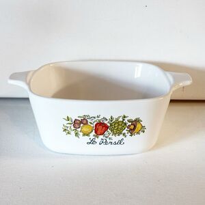 Mini Casserole Dish Corningware Spice of Life LE Persil Retro Kitchen Bakeware